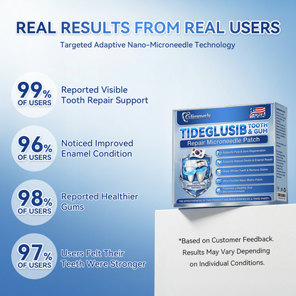 𝐆𝐥𝐢𝐦𝐦𝐞𝐫𝐥𝐲® 𝐓𝐢𝐝𝐞𝐠𝐥𝐮𝐬𝐢𝐛 𝐓𝐨𝐨𝐭𝐡 & 𝐆𝐮𝐦 𝐑𝐞𝐩𝐚𝐢𝐫 𝐌𝐢𝐜𝐫𝐨𝐧𝐞𝐞𝐝𝐥𝐞 𝐏𝐚𝐭𝐜𝐡 | 𝐀𝐝𝐯𝐚𝐧𝐜𝐞𝐝 𝐒𝐭𝐞𝐦-𝐂𝐞𝐥𝐥 𝐀𝐜𝐭𝐢𝐯𝐚𝐭𝐢𝐨𝐧 𝐓𝐞𝐞𝐭𝐡 𝐒𝐭𝐫𝐢𝐩𝐬 (𝐑𝐞𝐛𝐮𝐢𝐥𝐝 𝐄𝐧𝐚𝐦𝐞𝐥 & 𝐃𝐞𝐧𝐭𝐢𝐧 • 𝐒𝐭𝐫𝐞𝐧𝐠𝐭𝐡𝐞𝐧 𝐆𝐮𝐦𝐬 • 𝐄𝐫𝐚𝐝𝐢𝐜𝐚𝐭𝐞 𝐓𝐚𝐫𝐭𝐚𝐫 & 𝐎𝐝𝐨𝐫 • 𝐒𝐭𝐨𝐩 𝐓𝐨𝐨𝐭𝐡 𝐒𝐞𝐧𝐬𝐢𝐭𝐢𝐯𝐢𝐭𝐲) 🌿