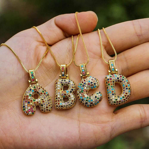 【LAST DAY 49% OFF】Bubble Letter Necklace