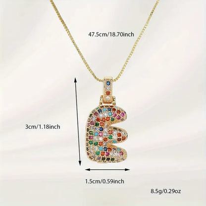 【LAST DAY 49% OFF】Bubble Letter Necklace