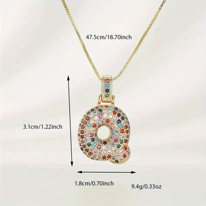 【LAST DAY 49% OFF】Bubble Letter Necklace