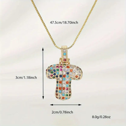 【LAST DAY 49% OFF】Bubble Letter Necklace