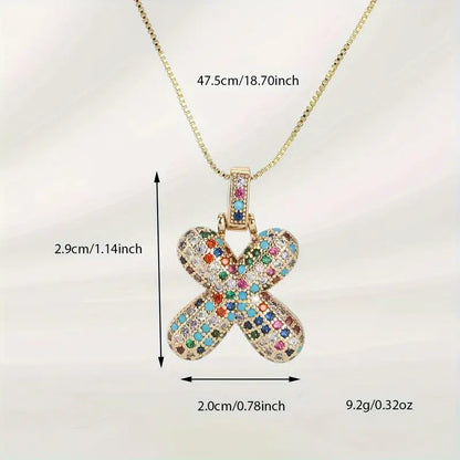 【LAST DAY 49% OFF】Bubble Letter Necklace